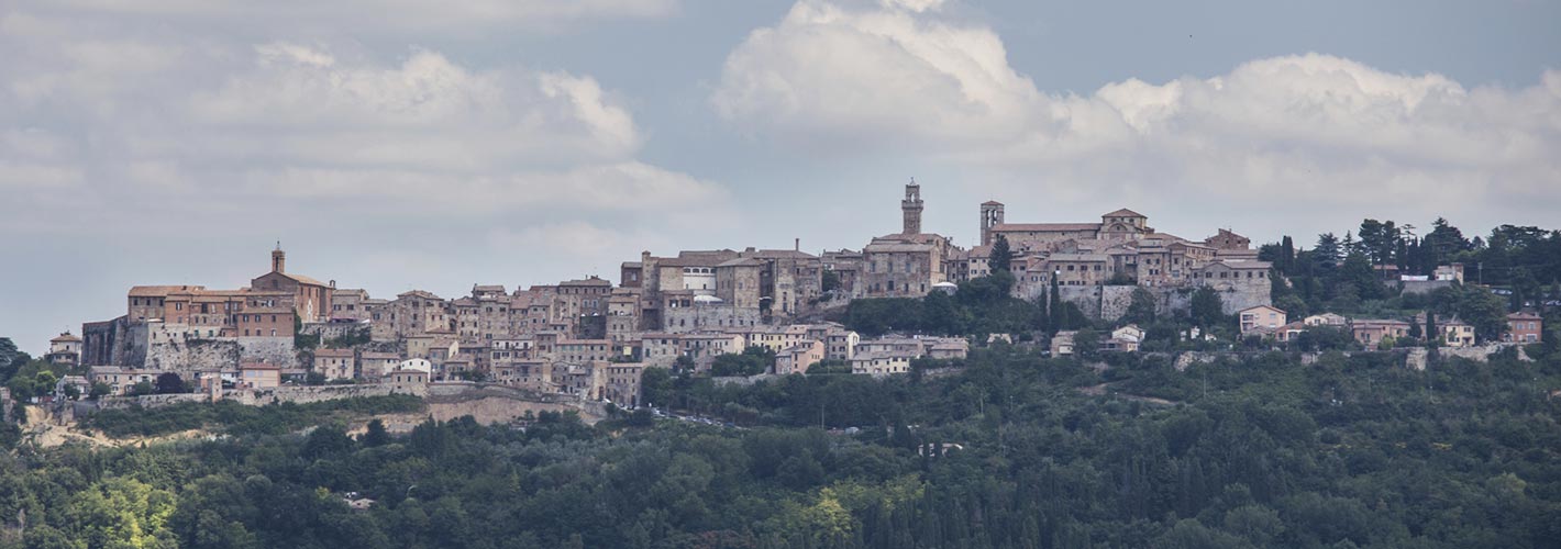 Montalcino and the Abbey of Saint Antimo